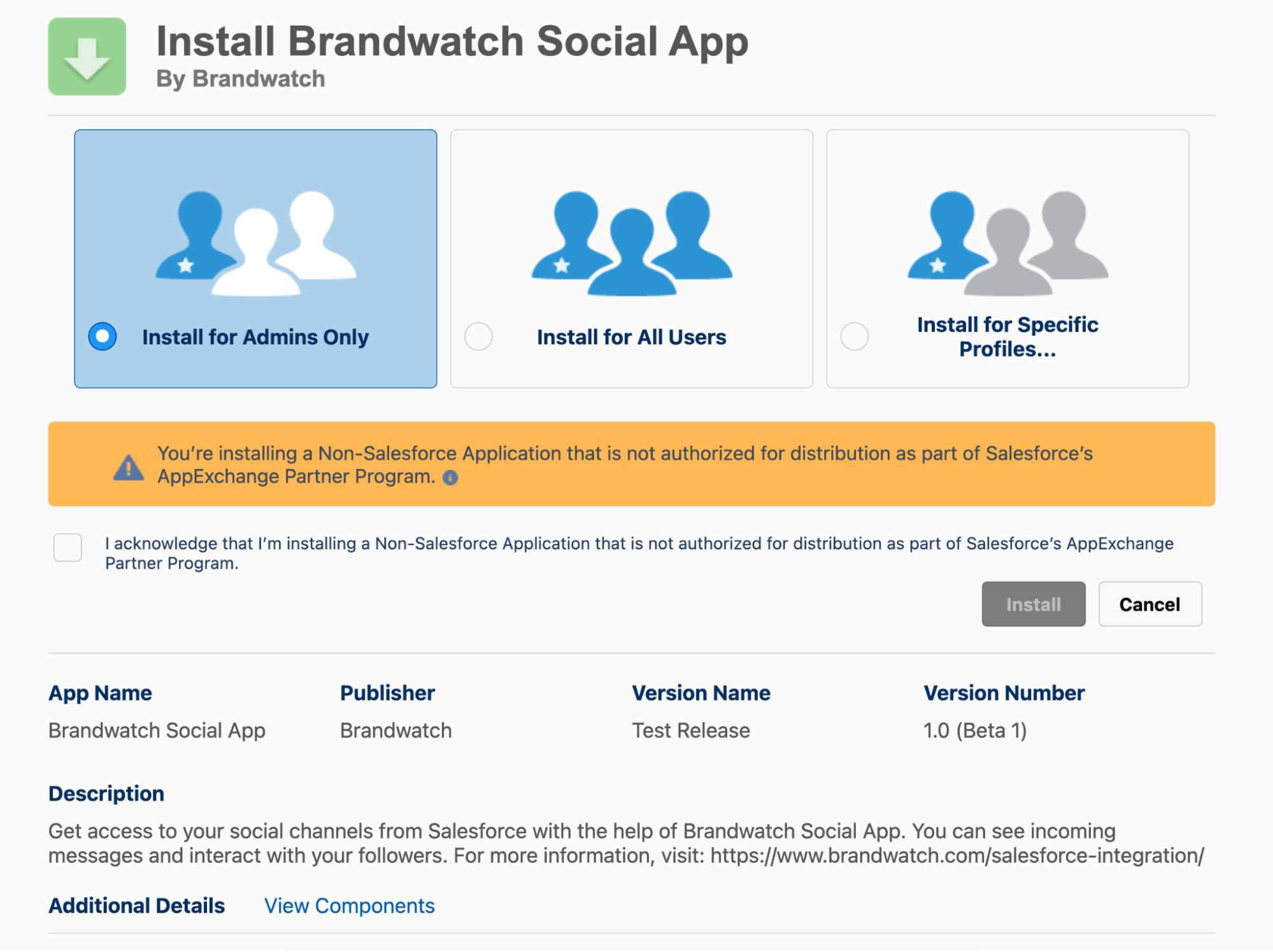 Install Brandwatch Social App and choose user roles.png