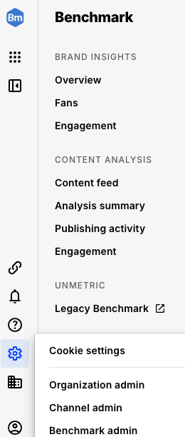 Benchmark navigation > Benchmark admin.png