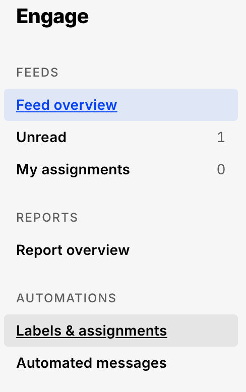 Engage navigation sidebar > Labels and assignments.png