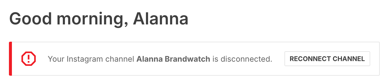 Channel disconnection notification on homepage.png