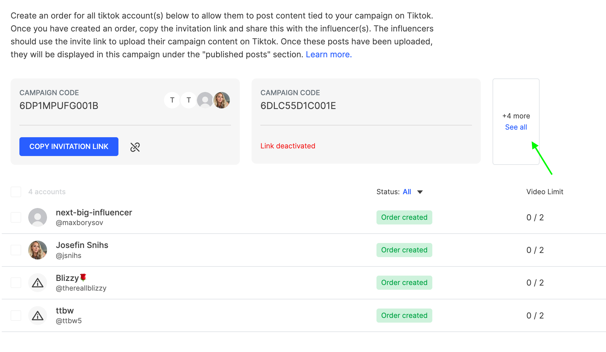 Create orders copy invitation link.png